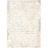 STAMPERIA PAPIER RYŻOWY A4 BESTSELLERS LIST ODRĘCZNY