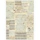 STAMPERIA PAPIER RYŻOWY A4 BESTSELLERS MUZYKA