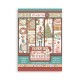 STAMPERIA PAPIER WASHI A5 8szt NUTCRACKER