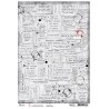 CB PAPIER RYŻOWY A4 LOVE WORDS