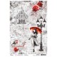 CB PAPIER RYŻOWY A4 CHARMING SNOWFALL IN PARIS