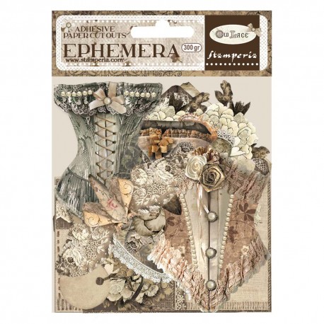 STAMPERIA EPHEMERA PAPIER MAT OLD LACE