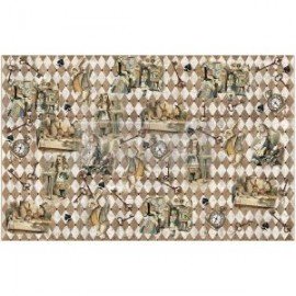 PRIMA PAPIER MORWOWY 48,3x76cm 1cz.MOTYW MAD HATTER'S MUSE