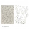 STAMPERIA FOREMKA SILIKONOWA A5 ART OF TRAVELLING TULIPANY