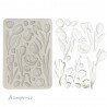 STAMPERIA FOREMKA SILIKONOWA A5 ART OF TRAVELLING TULIPANY
