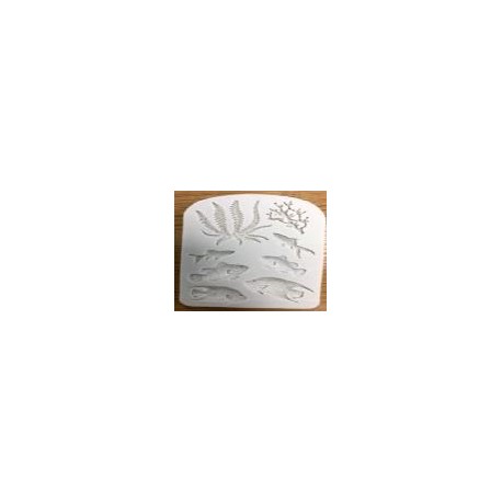 PENTART FOREMKA SILIKONOWA PODWODNY ŚWIAT 13,5x9cm