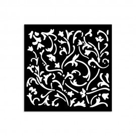 STAMPERIA SZABLON 3D 12x12 cm MASQUERADE ORNAMENTY