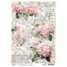 CB PAPIER RYŻOWY A4 Timeless M Hydrangea land