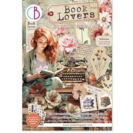 CB EPHEMERA BOOK A4 BOOK LOVERS (32szt)