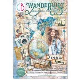 CB EPHEMERA BOOK A4 WANDERLUST (32szt)