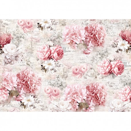 CB PAPIER 69x49cm HOME DECO 40g Flowers Dreams