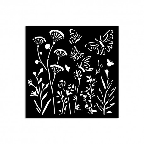 STAMPERIA SZABLON 3D 12x12 cm BESTSELLERS ŁĄCZKA MAŁA