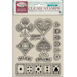 STAMPERIA STEMPEL AKRYLOWY 14x18cm MASTER OF MAGIC KARTY