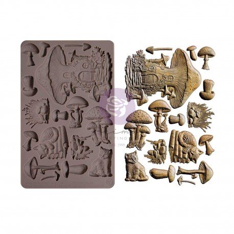 PRIMA FOREMKA SILIKONOWA 20x13 FAIRYLAND FUNGI