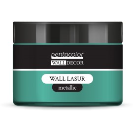 PENTART WALL DECOR LASUR 150ml METALIC NIEBIESKIE ZŁOTO