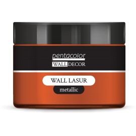 PENTART WALL DECOR LASUR 150ml METALIC OGNISTE ZŁOTO