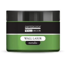 PENTART WALL DECOR LASUR 150ml METALIC ZIELONE ZŁOTO