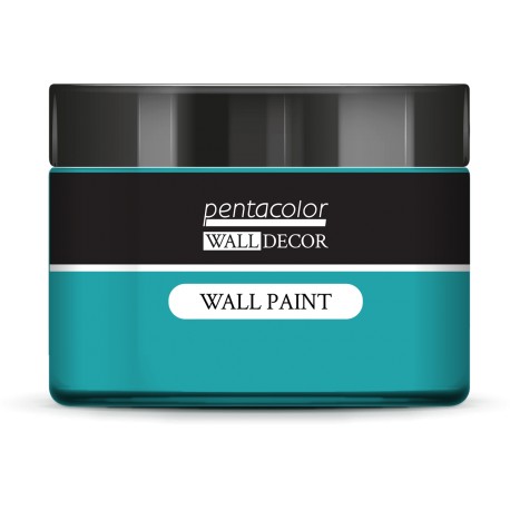PENTART WALL DECOR PAINT 150ml FARBA SATYNOWA BŁĘKITNE MORZE