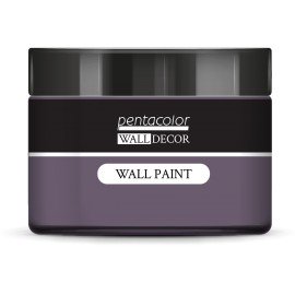 PENTART WALL DECOR PAINT 150ml FARBA SATYNOWA LILIOWA SZAROŚĆ