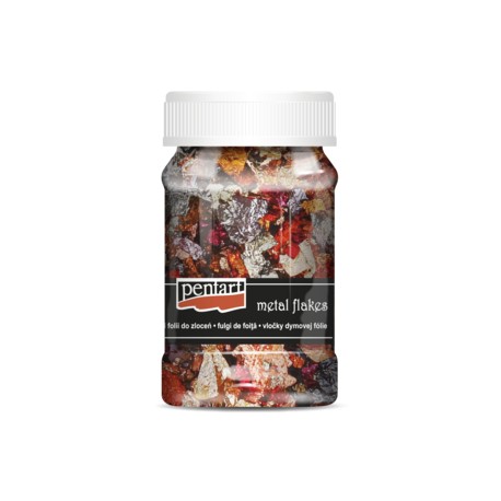 PENTART FOLIA PŁATKI 100ml M12