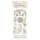 STAMPERIA RUB-ON TRANSFER 10x HOUSE OF ROSES ELEMENTY