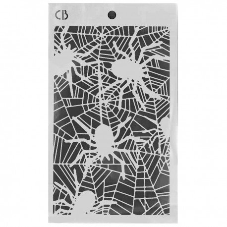 CB SZABLON 14,5x24cm SPIDERS Cabinet of curiosities