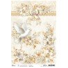 CB PAPIER RYŻOWY A4 Blessing D The lily and the dove