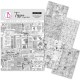 CB PAPIER A4 MIX6szt HOME DECO 40g Storybook