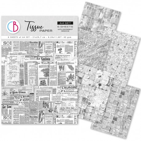 CB PAPIER A4 MIX6szt HOME DECO 40g Storybook