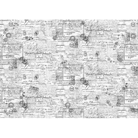 CB PAPIER 69x49cm HOME DECO 40g Gentlemen words