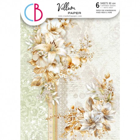 CB PAP.VELLUM A4/6szt Blessing day