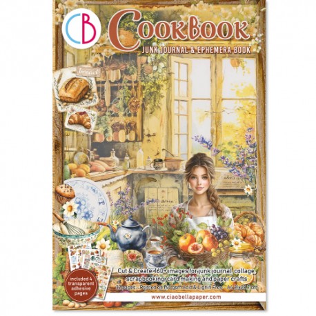 CB EPHEMERA BOOK A4 COOKBOOK (32szt)