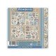 STAMPERIA NAKLEJKI 165x165 4szt SILENT SEA