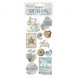 STAMPERIA RUB-ON TRANSFER 10x SILENT SEA MUSZLE