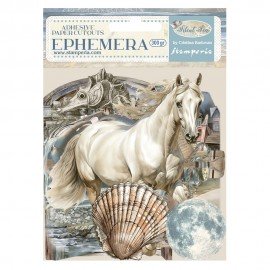 STAMPERIA EPHEMERA PAPIER MAT SILENT SEA