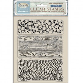STAMPERIA STEMPEL AKRYLOWY 14x18cm SILENT SEA TEKSTURY