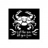 STAMPERIA SZABLON 3D 12x12 cm SILENT SEA KRAB