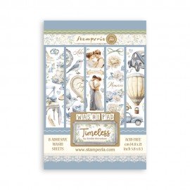STAMPERIA PAPIER WASHI A5 8szt TIMELESS