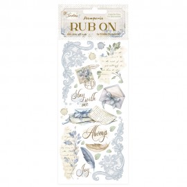 STAMPERIA RUB-ON TRANSFER 10x TIMELESS LITERY