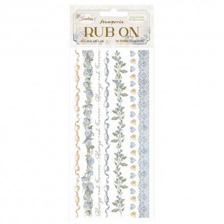 STAMPERIA RUB-ON TRANSFER 10x TIMELESS PASKI
