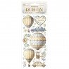 STAMPERIA RUB-ON TRANSFER 10x TIMELESS BALONY