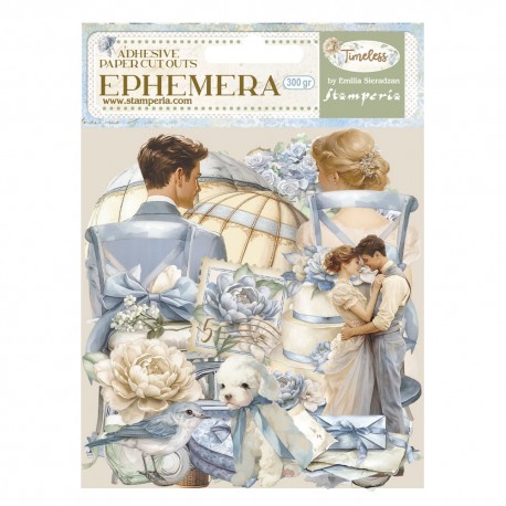 STAMPERIA EPHEMERA PAPIER MAT TIMELESS