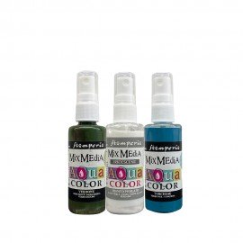 STAMPERIA AQUACOLOR 3 KOLORY 60ml TIMELESS