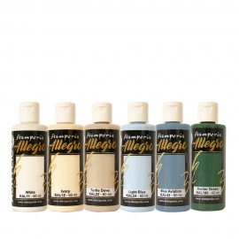 STAMPERIA FARBA ALLEGRO 59 ml ZESTAW 6szt TIMELESS