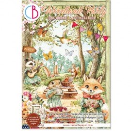 CB EPHEMERA BOOK A4 WOODLAND PARTY (32szt)