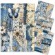 CB PAPIER RYŻOWY A4 ZESTAW 4sz URBAN BLUE DENIM