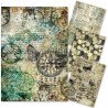 CB PAPIER RYŻOWY A4 ZESTAW 4sz TIME CAPSULE