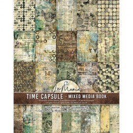 CB MIXED MEDIA BOOK A4 39 KART +11 EPHEMERA TIME CAPSULE