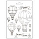 STAMPERIA FOREMKA TEKSTURA A5 TIMELESS BALONY