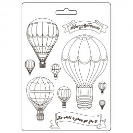 STAMPERIA FOREMKA TEKSTURA A5 TIMELESS BALONY